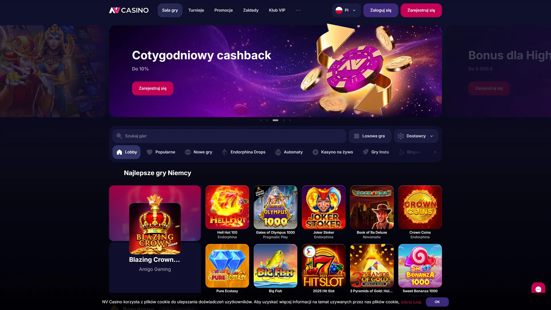 NV Casino nowoczesna platforma